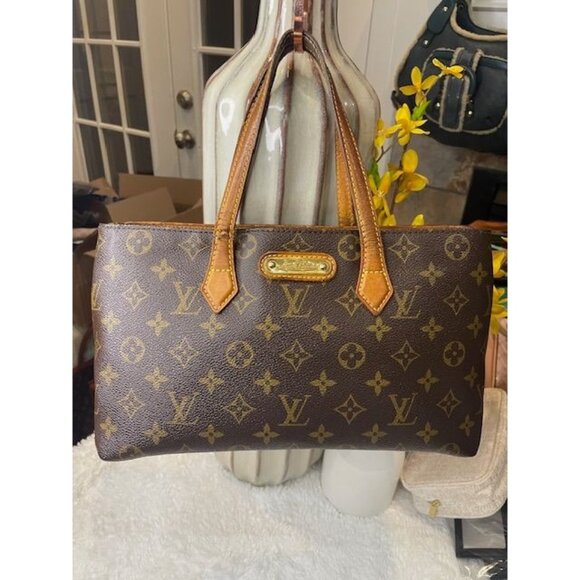 Louis Vuitton Handbags - Vintage Preloved Louis Vuitton Monogram Wilshire PM Top Handle Bag – With COA